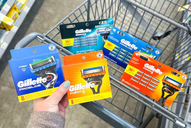 Gillette Razor Blade Refills, Up to $21 in Savings at Walgreens card image