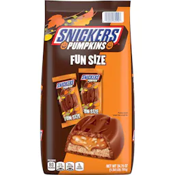 Snickers Fun Size Pumpkins Candy