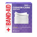 Band-Aid Cushion-Care Gauze Pads