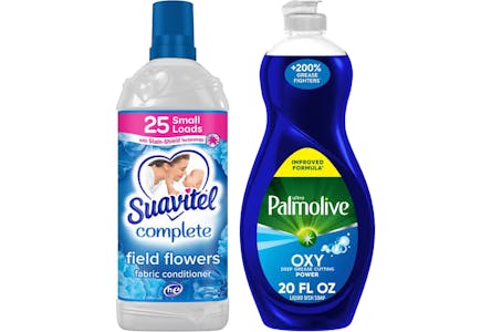 1 Palmolive + 1 Suavitel