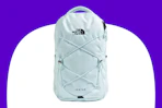 Stock image a blue The North Face backpack