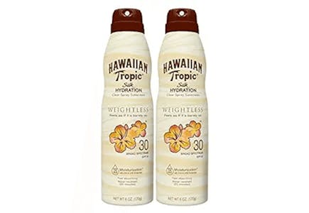 Hawaiian Tropic Sunscreen 2-Pack