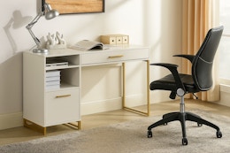Walmart Slashed This Writing Desk From $109 to $67 + Free Shipping card image