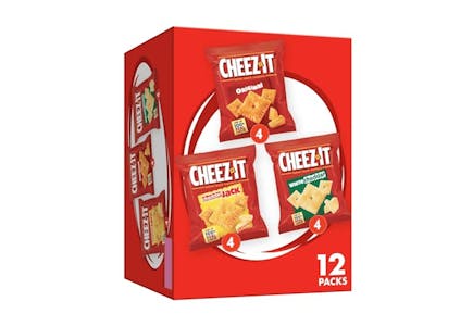 5 Cheez-It Cheese Crackers 12-Packs