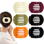 Flat Hair Claw Clips 6-Pack