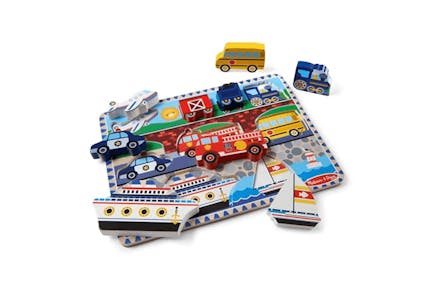 Melissa & Doug Vehicles Puzzle