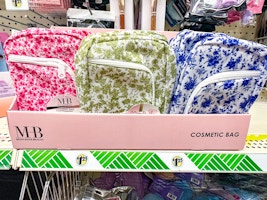 Floral Cosmetic Bag