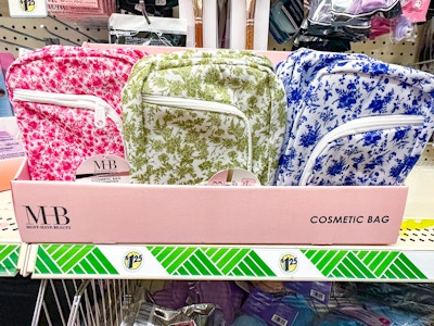 Floral Cosmetic Bag