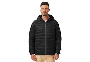 Men's Fleece-Lined Puffer Jacket