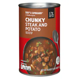 Chunky Steak and Potato Soup