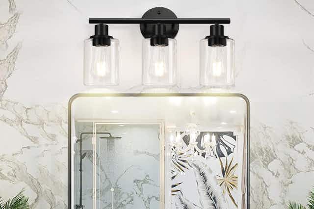 Vanity Bathroom Light Fixture, Only $29.99 on Amazon (Reg. $70) card image