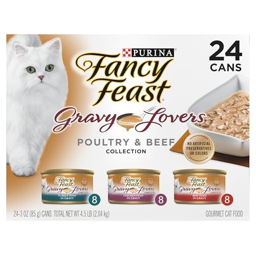 Fancy Feast Gravy Lovers 24-Pack