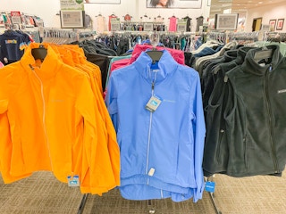 columbia jackets on hangers