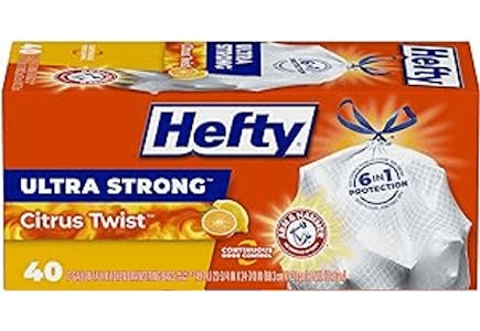 Hefty Ultra Strong Trash Bags