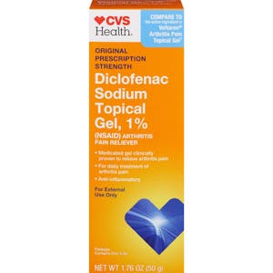 2 CVS Health Pain Relieving Gels
