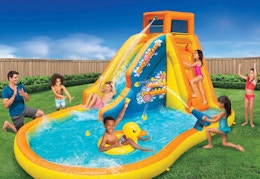 Save $100 on an Inflatable Water Park at Walmart — Now $299 card image