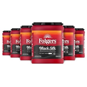 Folgers Black Silk Coffee 6-Pack