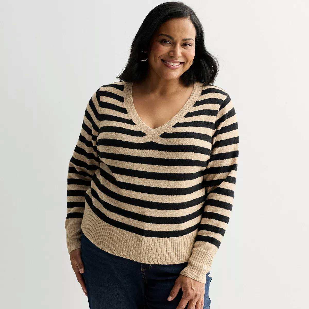 Women's Lightweight V-Neck Sweater