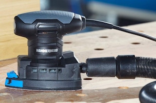 a detail sander on a table