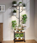 Plant Stand With Grow Lights