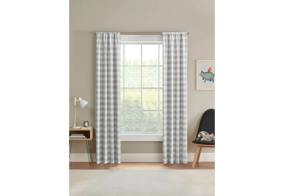 Gingham Curtains