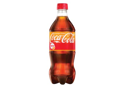 2 Coca-Cola Soda Bottles