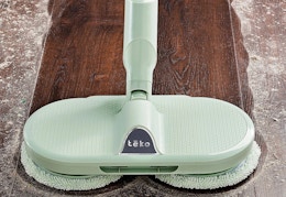 Teko Hover Scrubber Electric Floor Mop, Only $45 Shipped at QVC card image