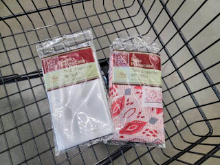 satin pillowcases in a cart