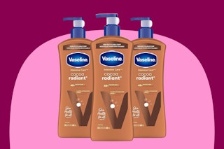Vaseline Intensive Cocoa Radiant Lotion 3-pack B01HTJTV4U three bottles of lotion