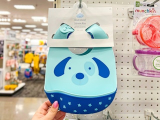 Cloud Island Silicone Bib 2-Pack in baby isle of Target