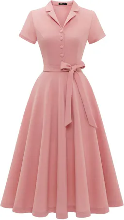 Women's Vintage Tea Dress