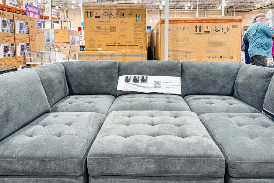 costco thomasville tisdale modular sectional 6-piece with ottoman