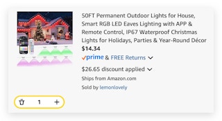 50FT Permanent Outdoor Lights