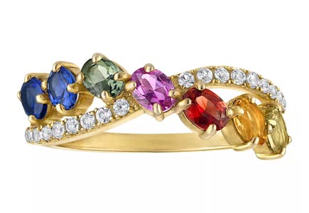 Designs by Gioelli Multicolor Ring