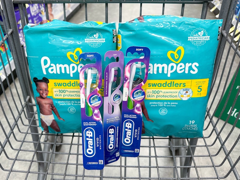 pampers and oral-b toothbrushes walgreens