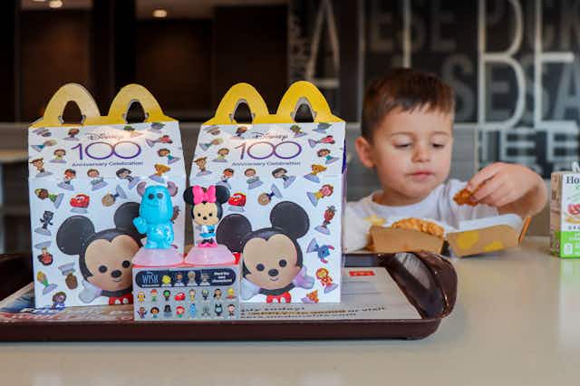 The Disney 100 Years of Wonder Are Here — How to Get a Free Happy Meal card image