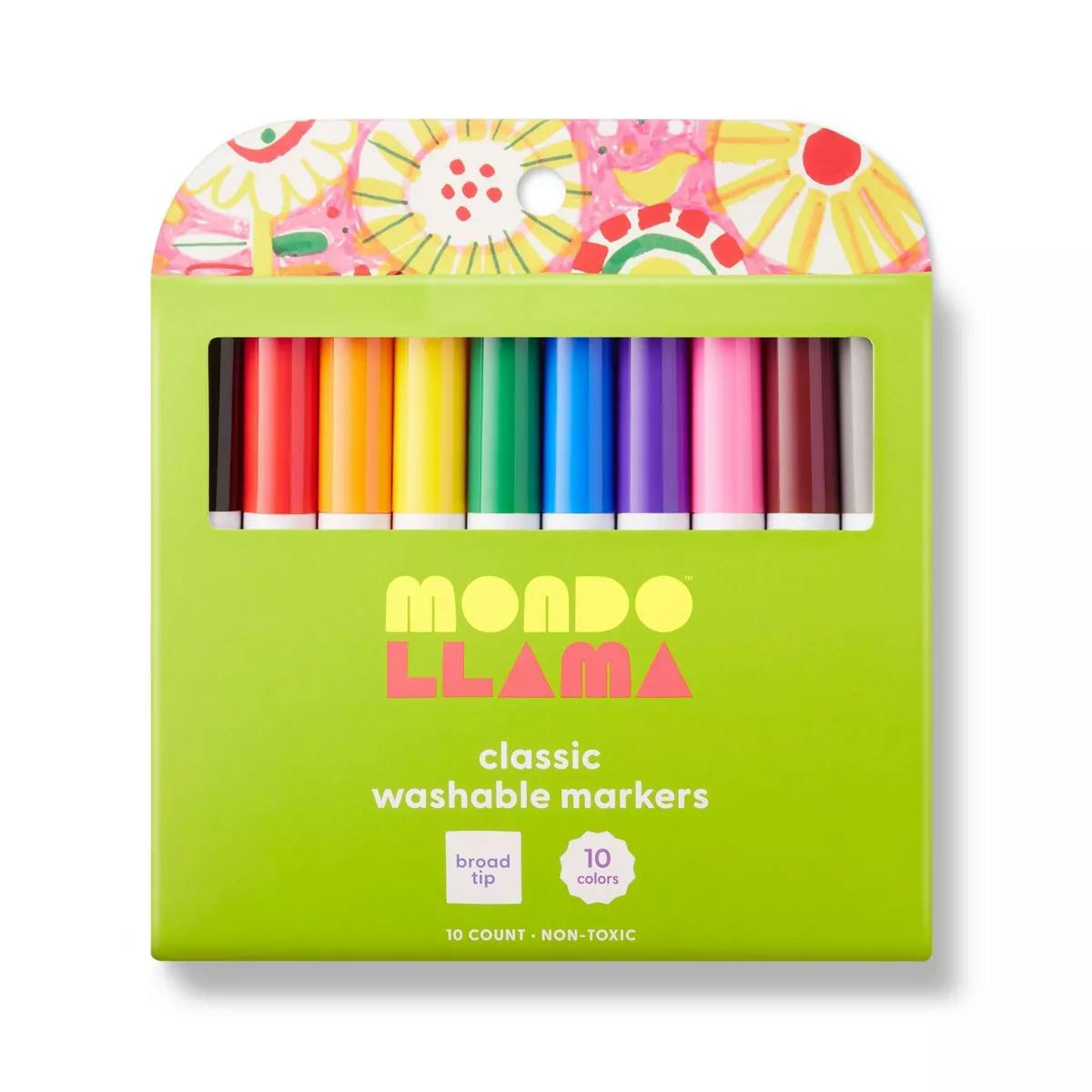 Mondo Llama Washable Markers