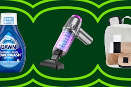 Dawn Powerwash refill, handheld vacuum, Wold Minecraft backpack