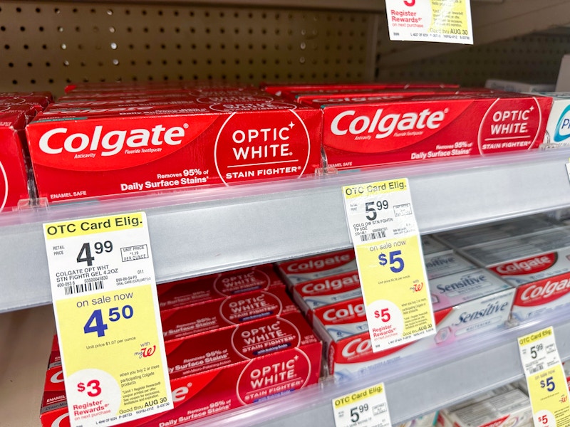 colgate toothpaste walgreens