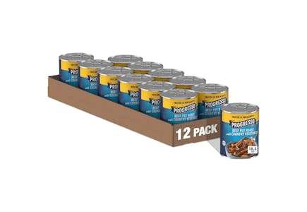 Progresso Beef Pot Roast Soup 12-Pack