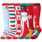 Kids' Knee High Socks 6-Pack