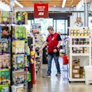 Ace hardware employee working