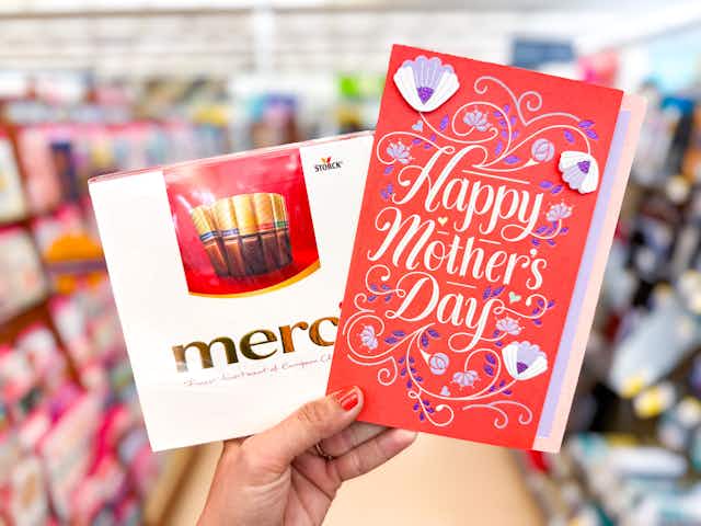 $6 Mother's Day Bundle at Walgreens ⏤ Includes a Card and Candy card image