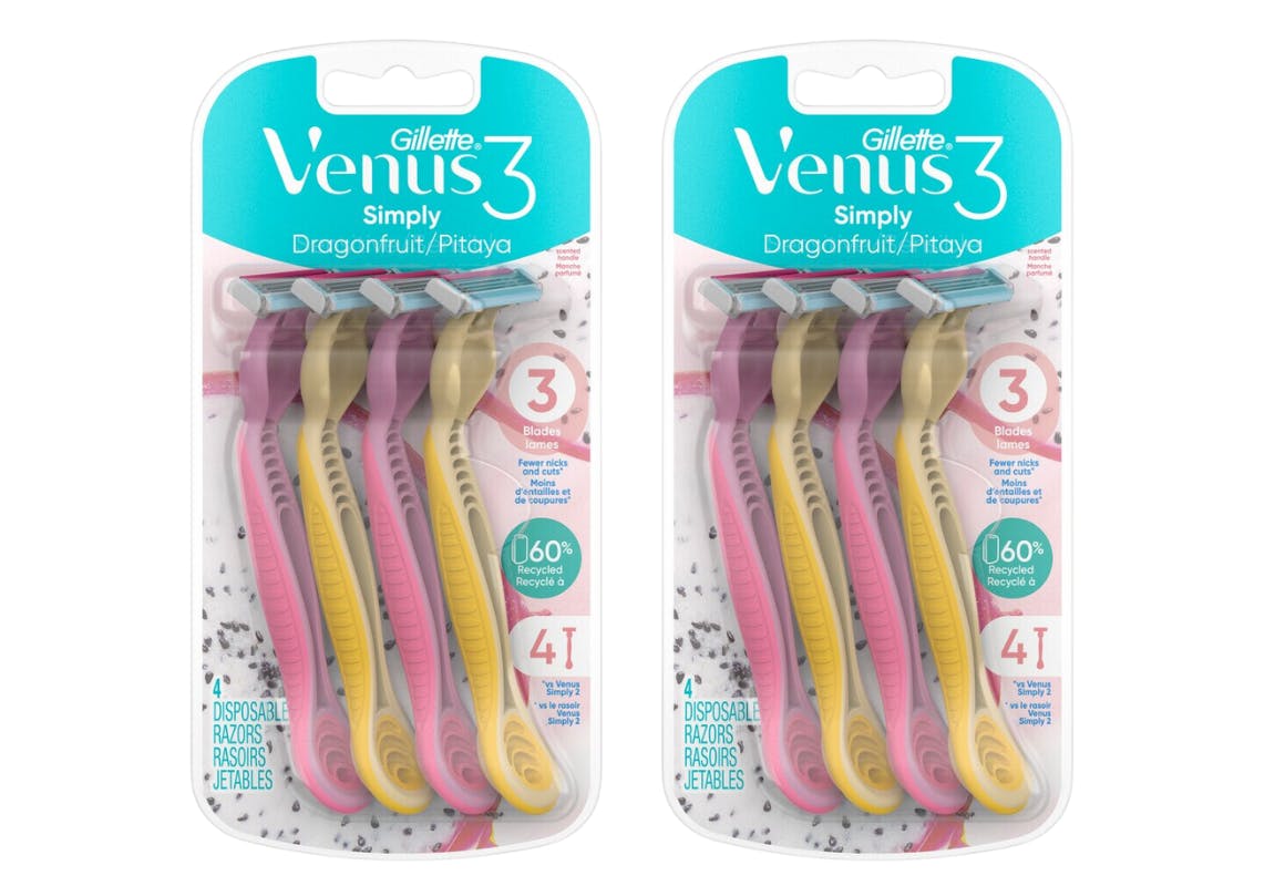 2 Venus Razor Packs