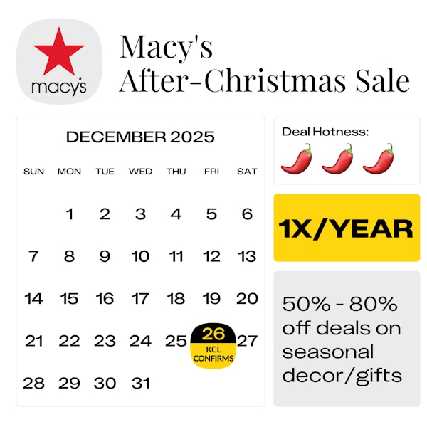 Macy's After Christmas Sale Gets You Up to 80 Off The Krazy Coupon Lady