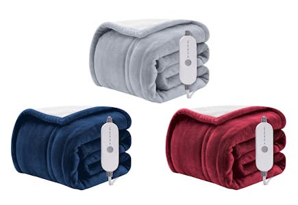 Electric Heated Blanket Throw