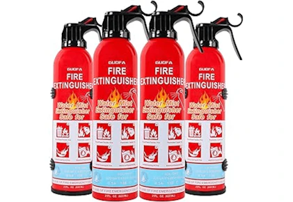 Fire Extinguisher 4-Pack
