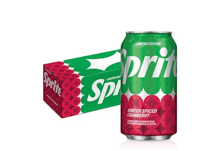 Sprite Winter Spiced Cranberry 12-Pack