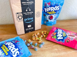 Nerds Gummy Clusters Bags: Get 2 Bags for Under $5 on Amazon card image