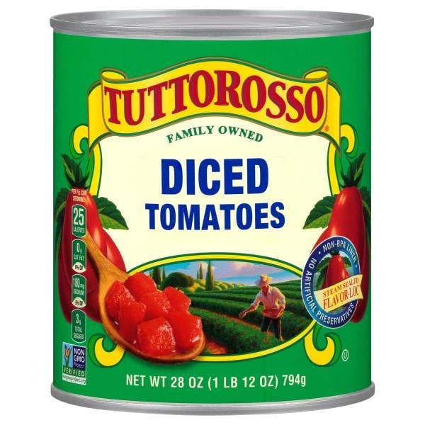 2 Tuttorosso Diced Tomatoes